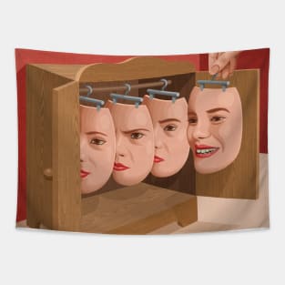 Face Hanger Tapestry