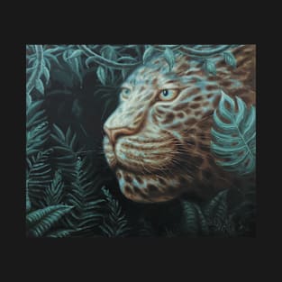 Jaguar in the Jungle  POSTERIZED T-Shirt