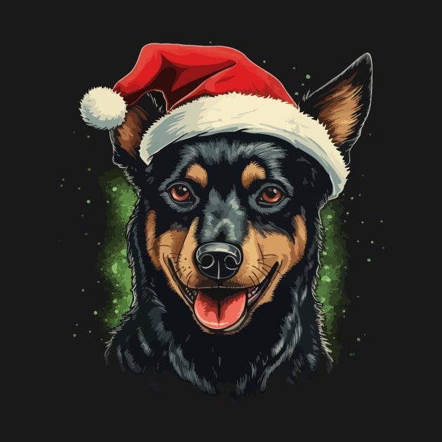 Australian Kelpie Christmas by JH Mart