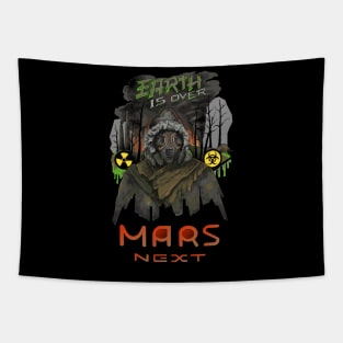 colonization of Mars by losing Earth Tapestry