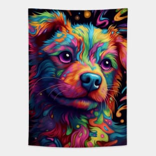 Cute little beautiful puppy. Tapestry