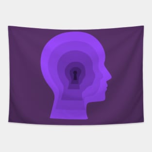 Mind Keyhole Tapestry