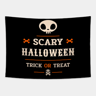 Scary Halloween - Trick or Treat Tapestry