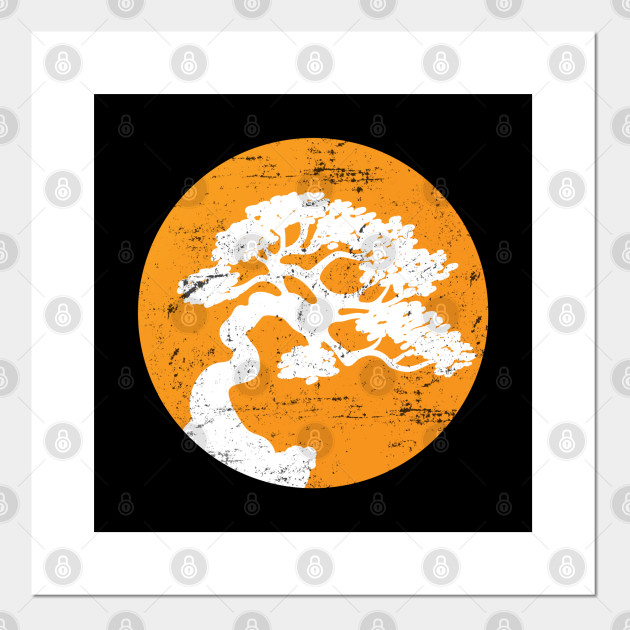 Japanese Bonsai Tree Orange Sun Zen Gift Japanese Bonsai Tree Bonsai Tree Bonsai Tree Posters And Art Prints Teepublic