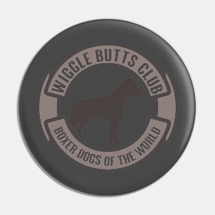 Wiggle Butts Club Boxer Dogs Of The World Funny Dog Pin