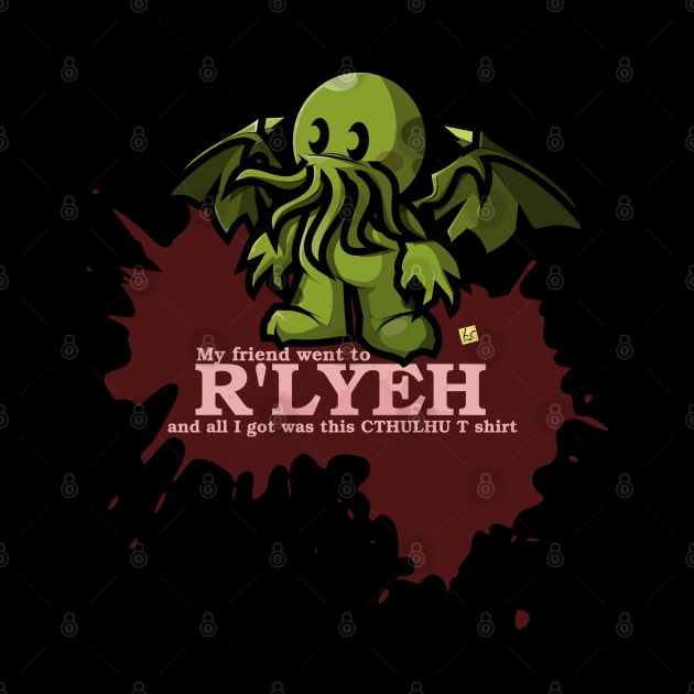 Cthulu - souvenir from R'lyeh by vhzc