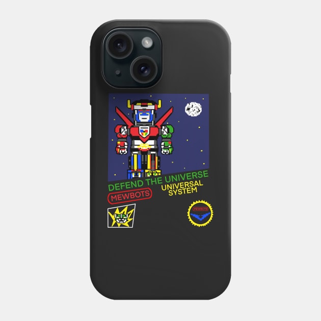 Lionbot game Phone Case by Shoryotombo