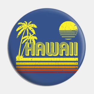 Vintage Hawaii (distressed look) Pin