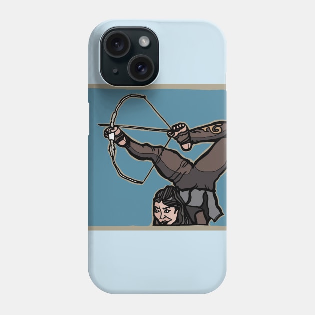 Central Asian Archer Phone Case by JSnipe