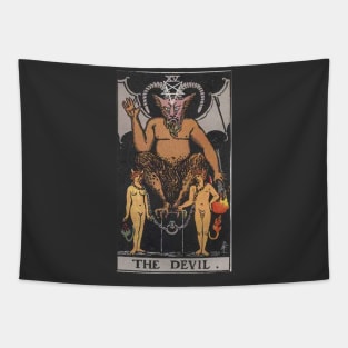 Tarot Deck - Major Arcana - XV - The Devil Tapestry