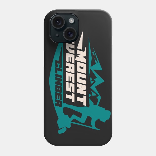 Mount Everest Climber Phone Case by SpaceWiz95