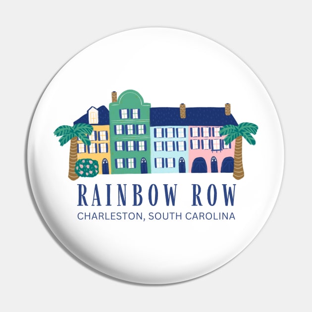 Rainbow Row Charleston South Carolina Pin by carolinafound