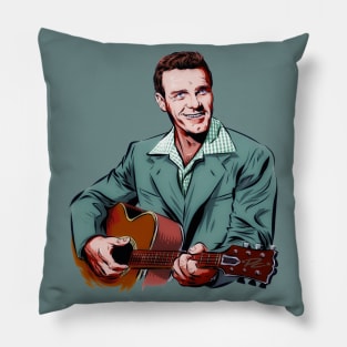 Eddy Arnold - An illustration by Paul Cemmick Pillow