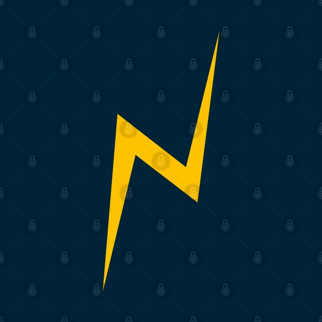 Lightning bolt (yellow) by helengarvey