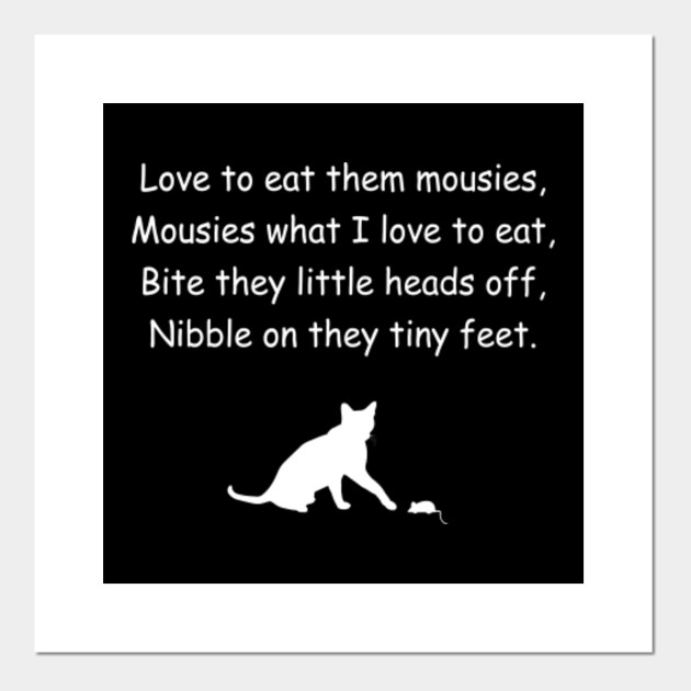 Funny Cat Mouse Cat And Mouse Posters And Art Prints Teepublic