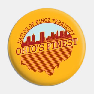 ohio authentic T-shirt Pin