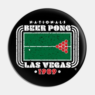 Beer Pong Nationals Las Vegas 1989 Pin