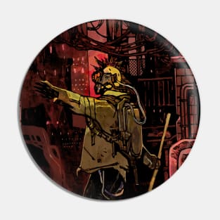 The Fool (Cyberpunk Tarot) Pin