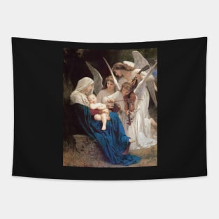 Our Lady Virgin Mary and Jesus Song of Angels Tapestry