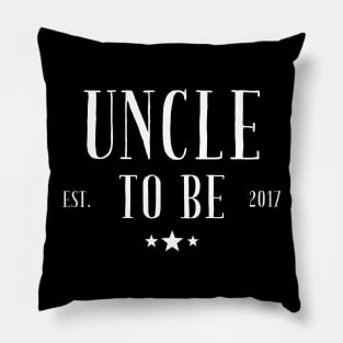 Uncle to be 2017 Pillow