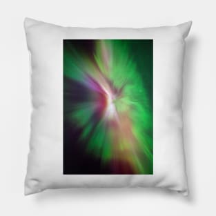 Northern lights corona Pillow