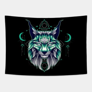 cat space planet Tapestry