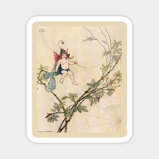 Warwick Goble Fairy Tale Artwork Magnet by PaperMoonGifts