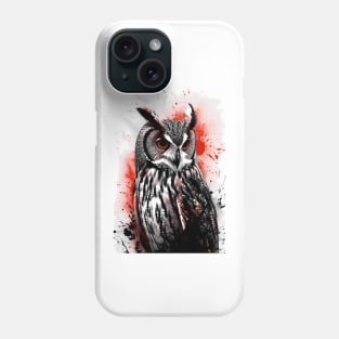 Long Eared Owl Phone Case