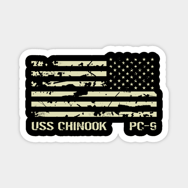 USS Chinook Magnet by Jared S Davies