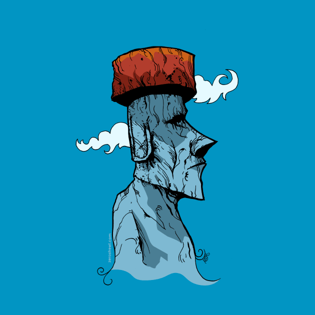 Moai Dreams by zerostreet