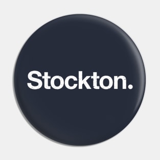 Stockton. Pin