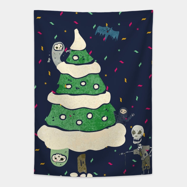 Christmas is for everyone Tapestry by Santag