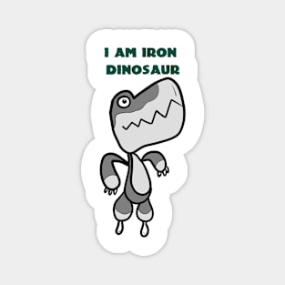 Iron Dinosaur Magnet