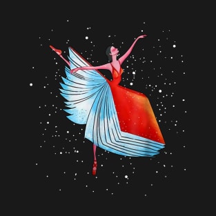 Princess Book Ballet Snow Shirt - Ballet Costume Gift T-Shirt