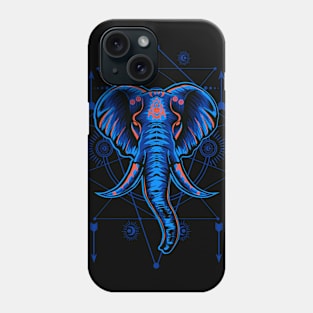 Blue Elephant Phone Case