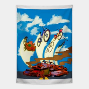 Bicycles! (No Text) Tapestry