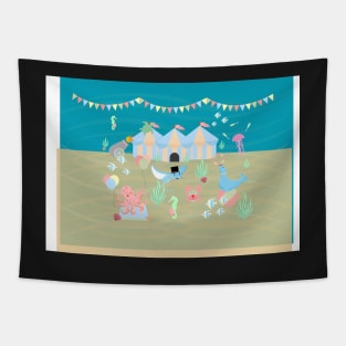 Ocean Circus Tapestry