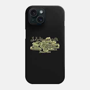 SS Sleeper Cigars - Boston Massachusetts 1895 Phone Case