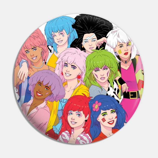 K-Jem and K-Pizzazz Girls Pin by corbinhunsaker