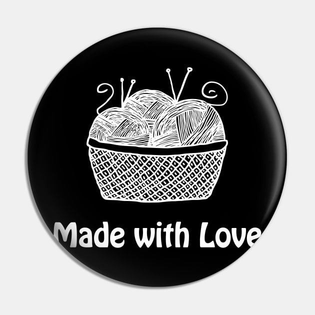 Yarn - Made with Love Pin by DunieVu95