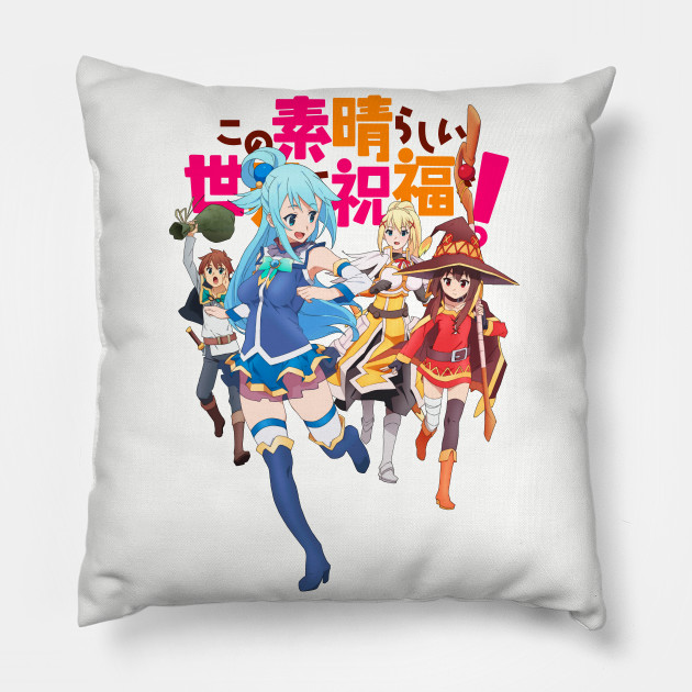konosuba pillow