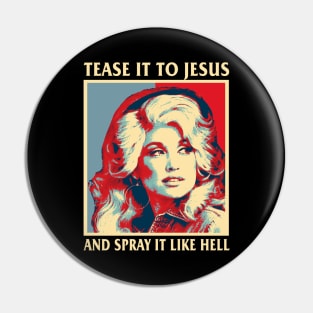 Dolly Retro Hope Style Pin