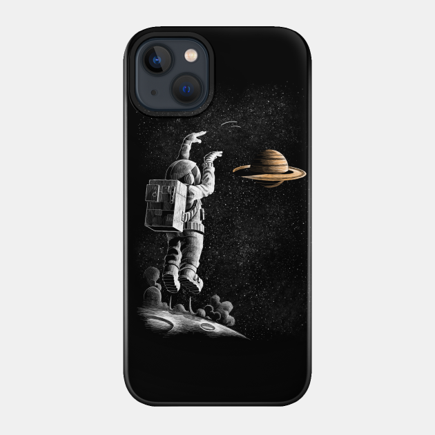 A basketball star - Astronaut - Phone Case