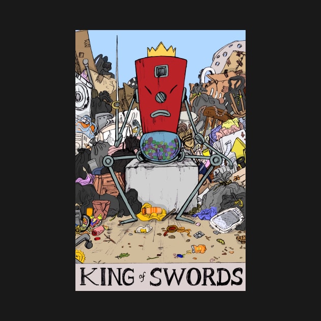 Rattleballs as King Of Swords by sadnettles