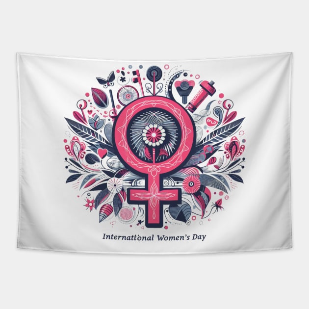 Womans rights Tapestry by YuYu