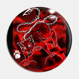 PurfectInsanity's Wolf Form Pin