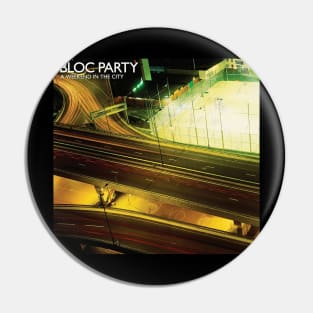 Bloc Party - A Weekend in the City Distressed Pin