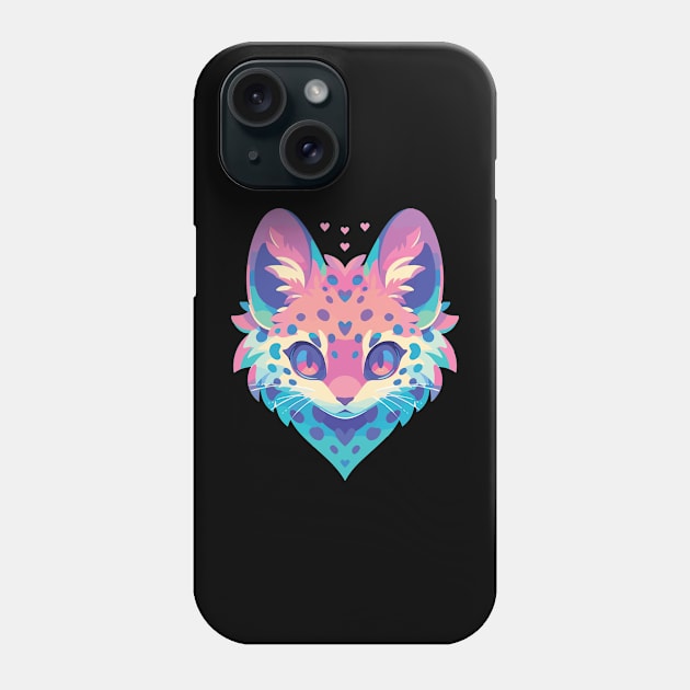 Kawaii Cute Wildcat Series - 006 Phone Case by Kawaii Kingdom