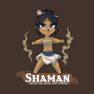 Shaman: Never Mix Bear and Spirits T-Shirt