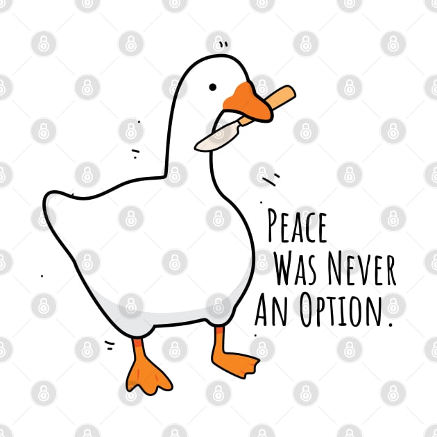 Peace Was Never An Option by syahrilution